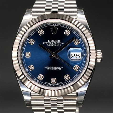 rolex datejust dials for sale|Rolex Datejust 41mm diamond bezel.